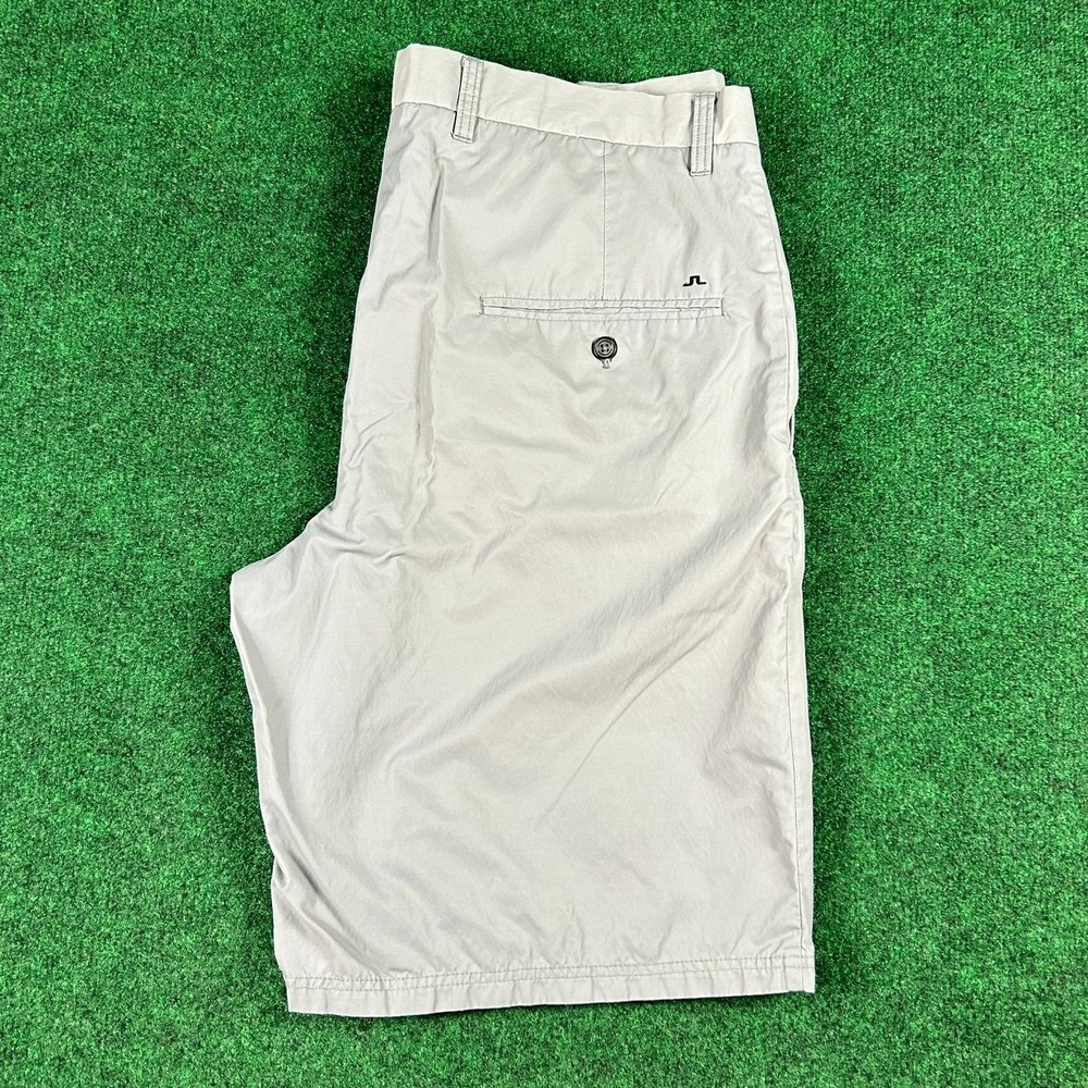 J.Lindeberg Lightweight Breathable Grey Golf Shorts Mens‎ Size 38 10" Inseam